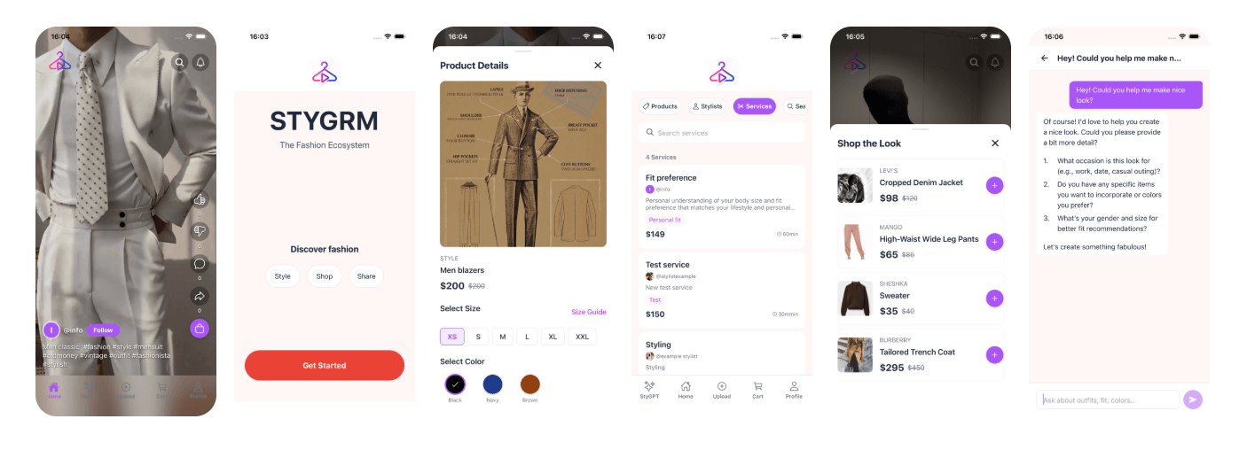 Stygrm project showcase